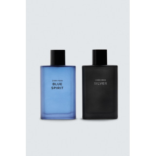 Набор парфюма ZARA MAN SILVER + ZARA MAN BLUE SPIRIT 2 X 90ML