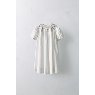 Платье limited edition с вышивкой цветочным узором