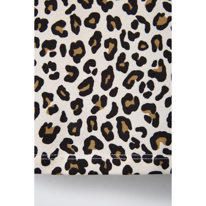 ТОП ИЗ ТКАНИ С АНИМАЛИСТИЧЕСКИМ ПРИНТОМ