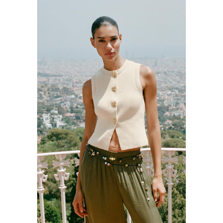 ТРИКОТАЖНЫЙ ЖИЛЕТ