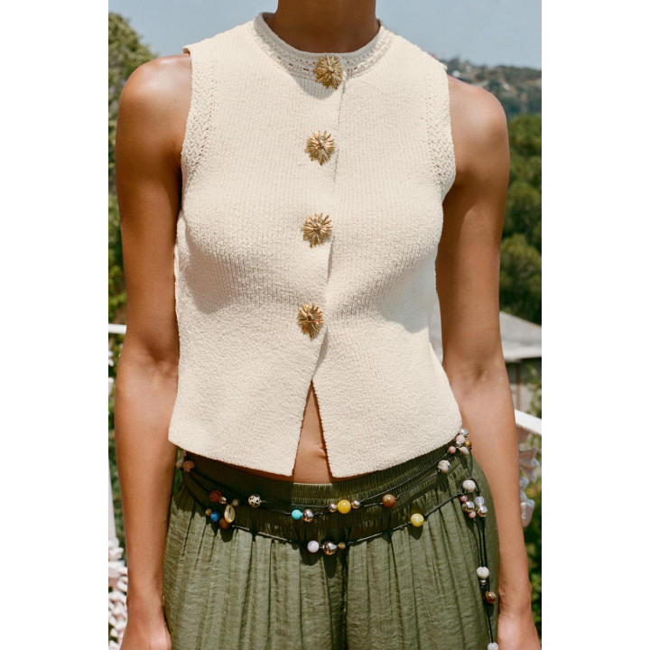 ТРИКОТАЖНЫЙ ЖИЛЕТ